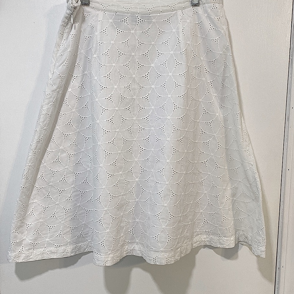 Eyelet Skirt